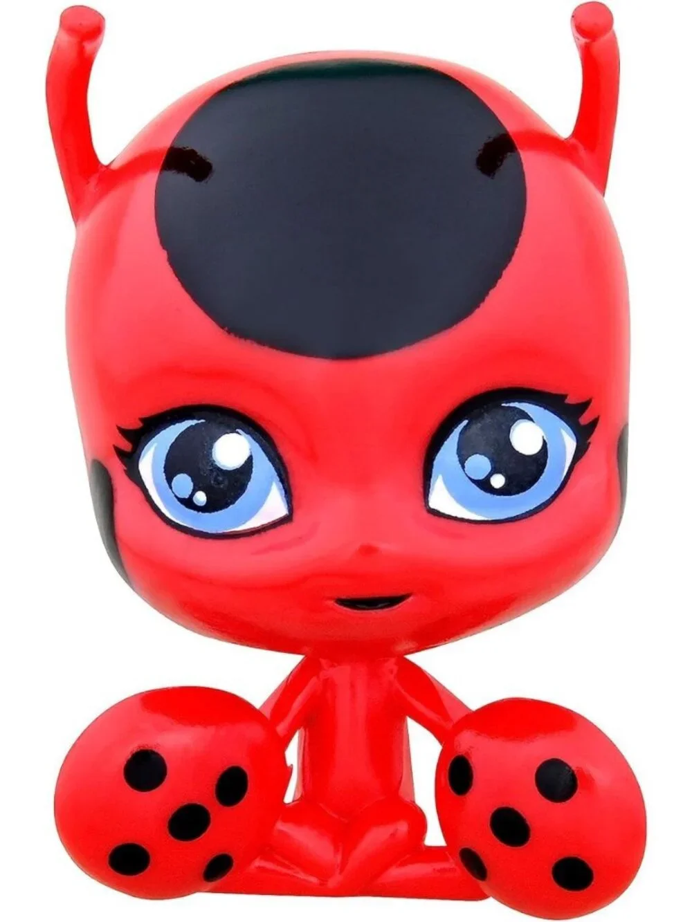 Magical Kwami Surprise Figurines Set - 4 Glittering Collectible Toys for Display